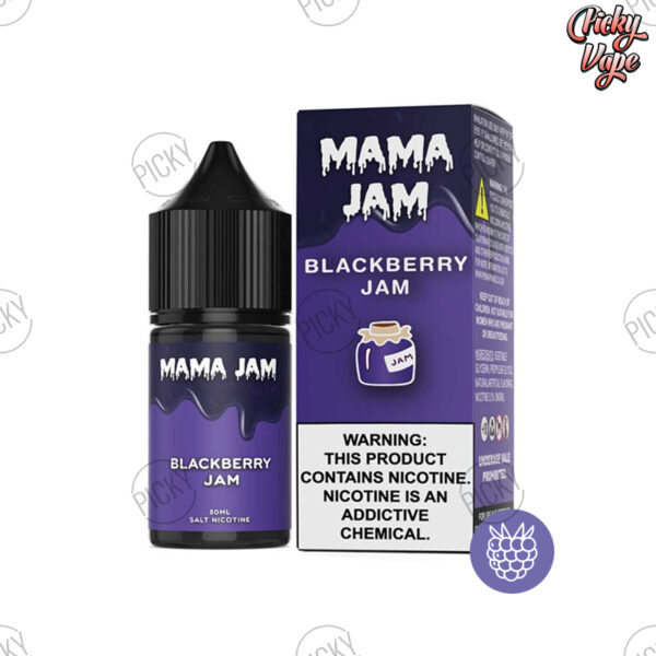 MAMA JAM Blackberry Jam Salt - แยมแบล็กเบอร์รี่