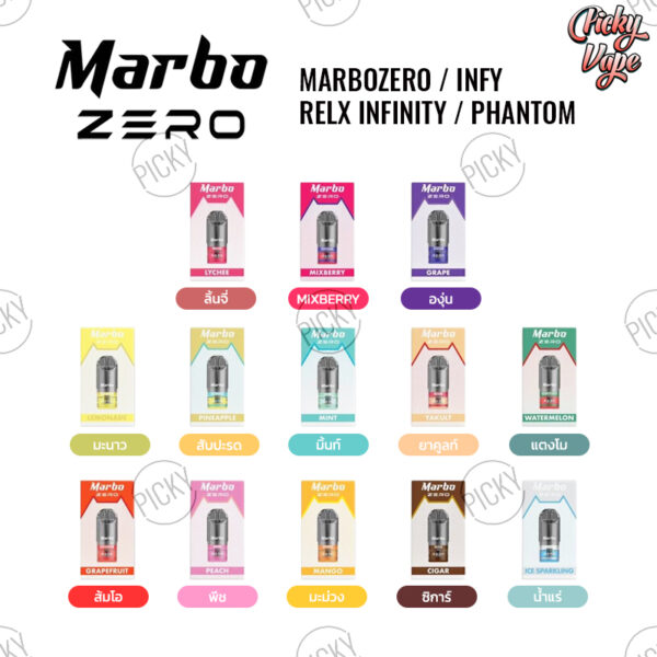 Marbo Zero Pod Flavor