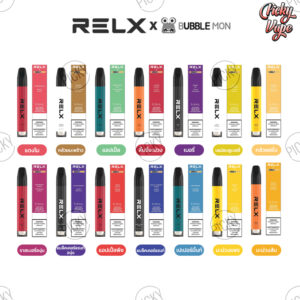 Relx X Bubblemon Disposable 1600 Puffs (ใช้แล้วทิ้ง)